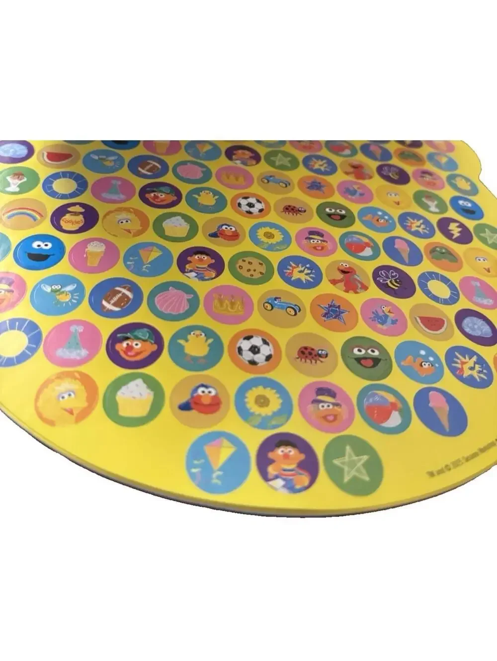 Sesame Street Oscar the Grouch Shaped Sticker Book Over 300 Stickers 4 Sheets